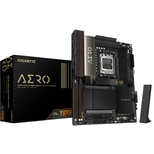Motherboard Gigabyte X870E Aero X3D Dark Wood Wifi7 AM5 DDR5
