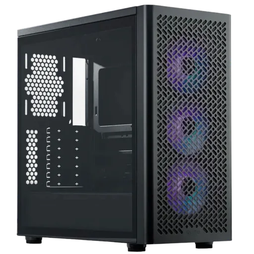 Gabinete Cooler Master Elite 502 C/Coolers x3 ARGB