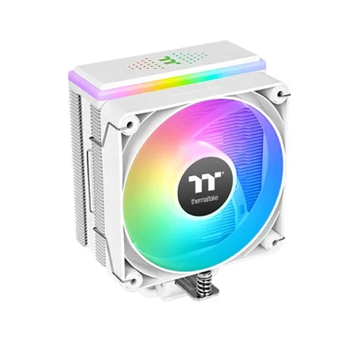 Fan Cooler CPU Thermaltake Astria 200 ARGB Light Intel y AMD Sow White