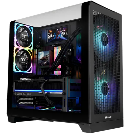 Gabinete Thermaltake View 390 AIR C/Cooler x2 TG Black
