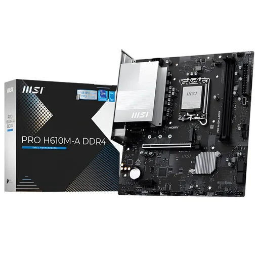 Motherboard MSI Pro H610m-a LGA1700 DDR4