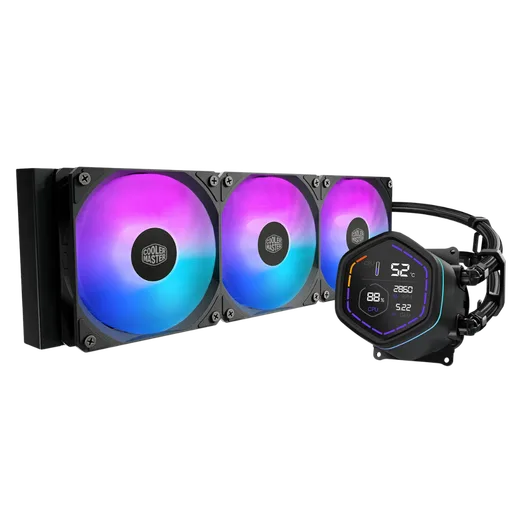 Water Cooler Cooler Master Core Nex Digital 360 C/Pantalla ARGB Black