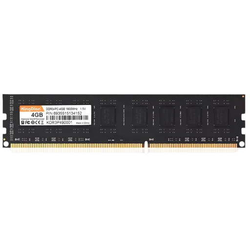 Memoria RAM Kingdian DDR3 4GB 1600MHz