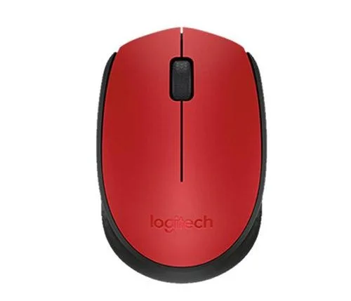 Mouse Inalámbrico Logitech M170 Rojo
