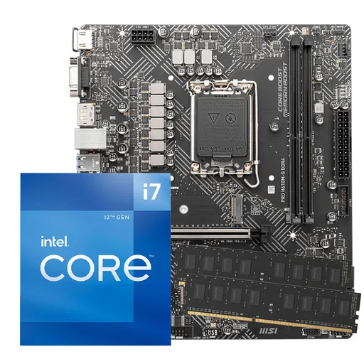 Combo Actualización Intel Core i7 12700 16GB