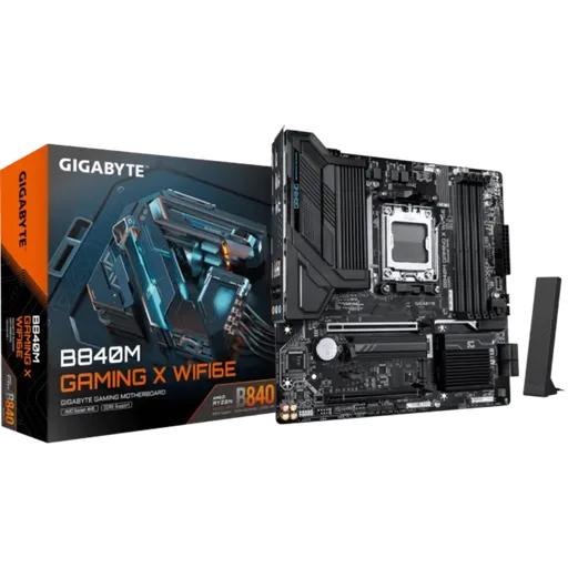 Motherboard Gigabyte B840M Gaming X WIFI6E AM5 DDR5