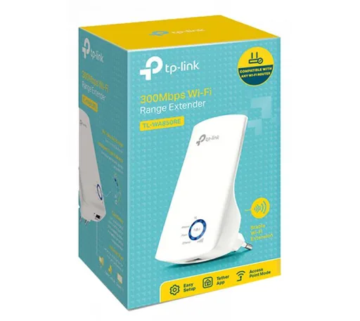 Extensor de Red TP-Link TL-WA850RE WiFi 300Mbps White Universal Universal
