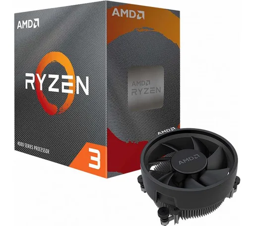 Procesador AMD Ryzen 3 4100 + Wraith Stealth Cooler AM4