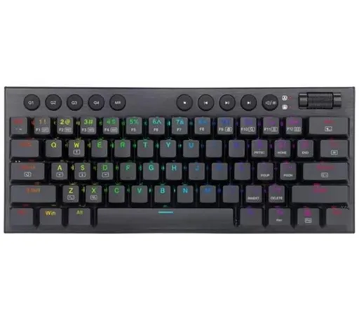 Teclado Mecánico Redragon Horus K632 Mini RGB Black Switch Red