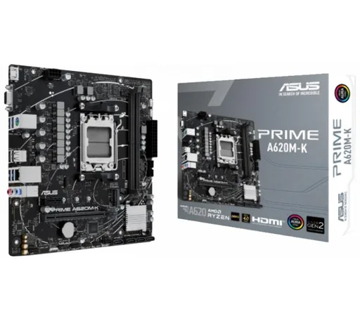 Mother ASUS Prime A620M-K AM5 DDR5