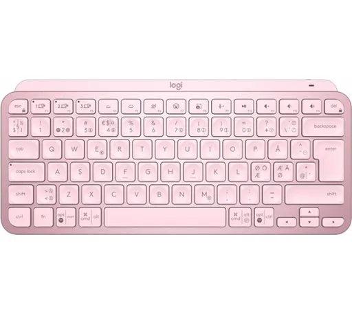 Teclado Logitech MX Keys Mini Rose Wireless Retroluminado