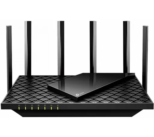 Router TP-Link AX73 AX5400 WiFi 6 Dual Band 4K/8K Streaming Fluido Low Latency 6 Antenas