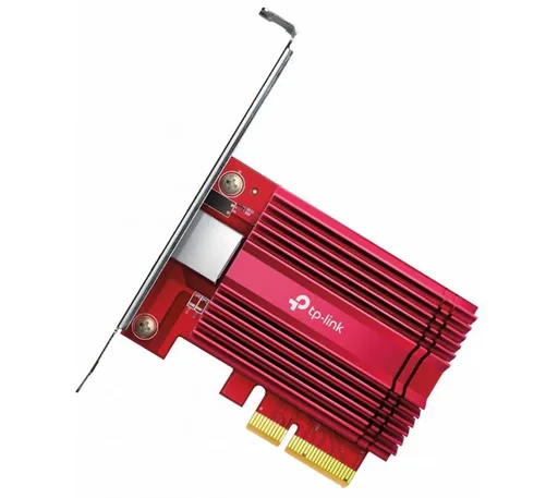 Placa de Red Tp-Link TX401 10 Gigabit PCIe RED