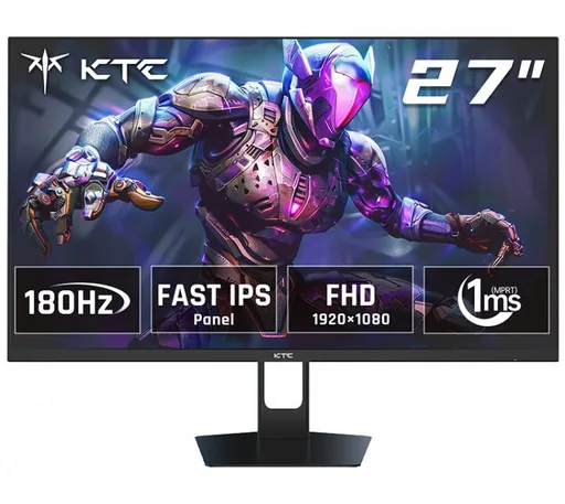 Monitor Gamer KTC 27GR951 27" FHD Fast IPS 180Hz 1ms FreeSync Premium G-Sync