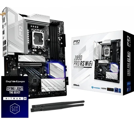 Mother ASRock Z890 PRO RS WiFi LGA1851 DDR5