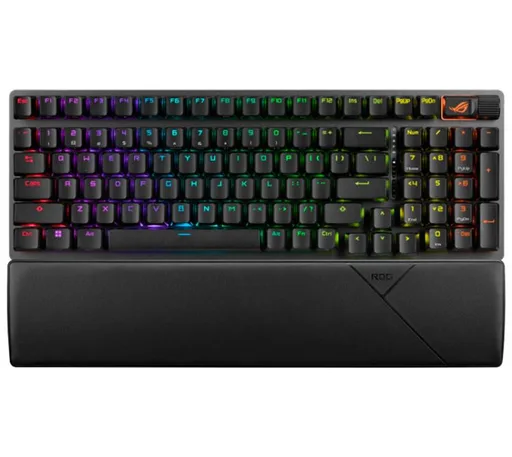 Teclado Mecánico ASUS ROG Strix X901 Scope II Wireless 2.4GHz Bluetooth 96% Switch NX Snow ESP RGB