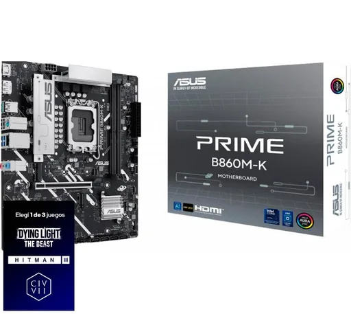 Mother ASUS Prime B860M-K LGA1851 DDR5