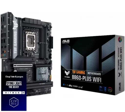 Mother ASUS TUF Gaming B860-PLUS WiFi LGA1851 DDR5
