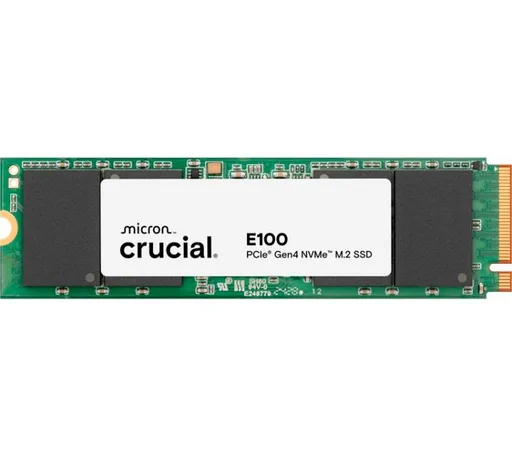 Disco Sólido SSD M.2 Crucial 2TB E100 5000MB/s NVMe PCI-E Gen4 x4