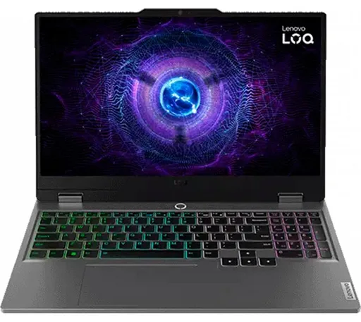 Notebook Gamer Lenovo LOQ 15IAX9 15.6" Intel Core i5 12450HX 16GB DDR5 SSD 512GB RTX 4050 Free DOS 83GS00VXAR