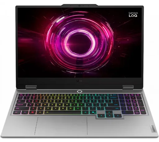 Notebook Gamer Lenovo LOQ 15AHP10 15.6" AMD Ryzen 7 250 16GB DDR5 SSD 512GB RTX 5060 8GB Win11 83JG001KAR