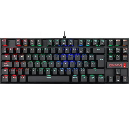 Teclado Magnético Redragon Kumara K552 PollingRate 8000MHz Hall Effect Lineal RGB ESP USB-C