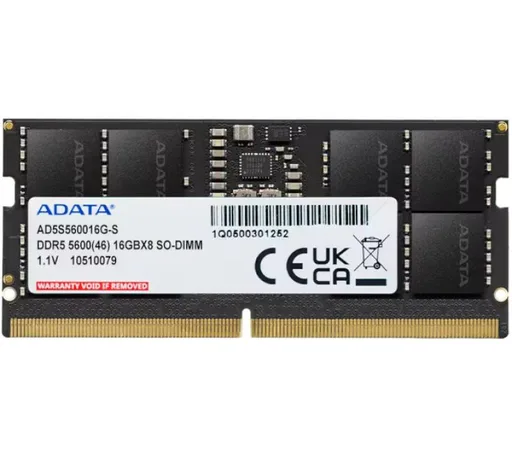 Memoria ADATA DDR5 16GB 5600MHz SODIMM