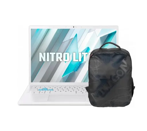 Notebook Gamer Acer Nitro Lite 16 16" Intel I5 13420H RTX 4050 Win11 + Mochila Gamer Redragon Tardis 2