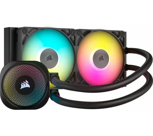Procesador AMD Ryzen 7 9700X 5.5GHz + Corsair iCUE Titan Link 240 RX RGB Water Cooler