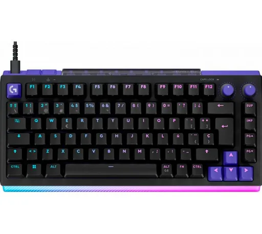 Teclado Mecánico Logitech G512 X 75% 8000Hz RGB LightSync Black USB-C