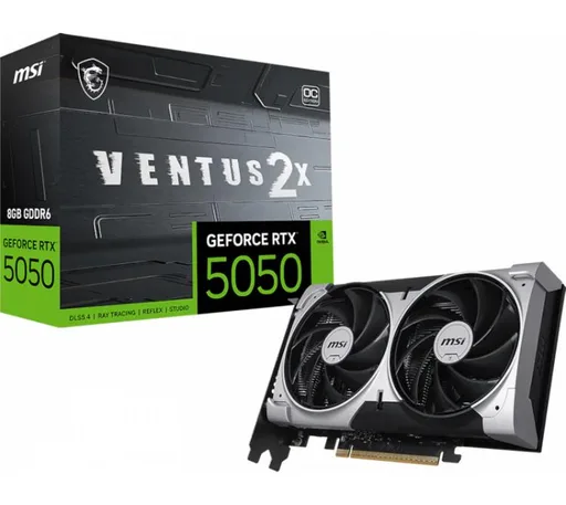 Placa de Video MSI GeForce RTX 5050 8GB Ventus 2X OC