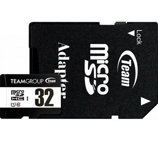 Memoria Micro Sdhc Team UHS-I 32GB 100MB/s Clase 10 con Adaptador