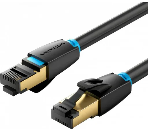 Cable De Red Cat8 Fino 5m Patch Cord Sftp Rj45 Vention