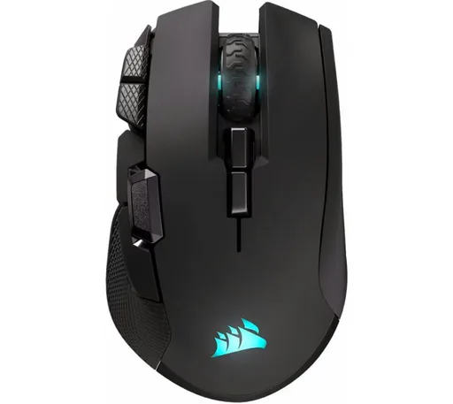 Mouse Corsair Ironclaw SE SlipStream Wireless 2.4GHz Bluetooth 1ms 18K DPI RGB 50gr 285Hs