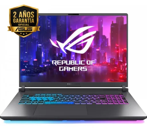 Notebook Gamer ASUS ROG Strix G18 18" Intel Core Ultra 9 290HX Plus 32GB DDR5 SSD 1TB RTX 5080 16GB Win11 G815LW-SA290W