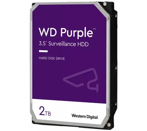 Disco Rígido WD 2TB Purple 64MB SATA 5400RPM.