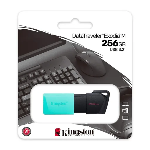 Pendrive 256GB Kingston USB 3.2 Exodia M DTX