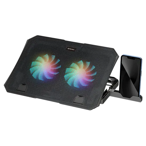 Base para Notebook Fantech NC14 C/Cooler USB A RGB Negro