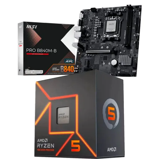 Combo PC AMD Ryzen 5 7600 + B840
