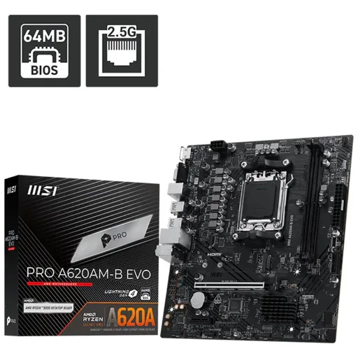 Motherboard AM5 - MSI PRO A620AM-B EVO
