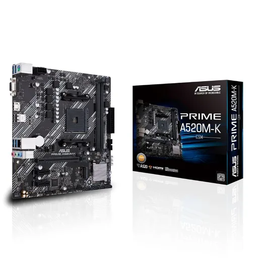 Motherboard AM4 - ASUS Prime A520M-K CSM