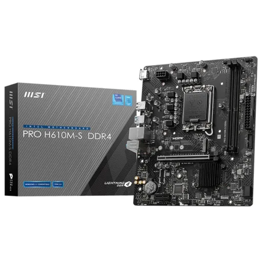 Motherboard 1700 14°Gen - MSI Pro H610M-S DDR4
