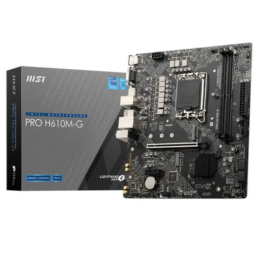 Motherboard 1700 14°Gen - MSI PRO H610M-G DDR5