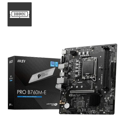 Motherboard 1700 14°Gen - MSI B760M-E PRO DDR5