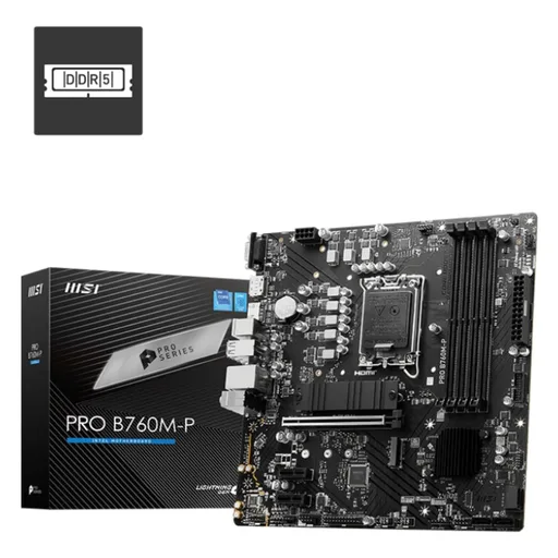 Motherboard 1700 14°Gen - MSI B760M-P PRO DDR5