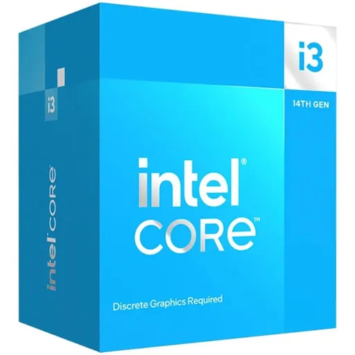 Procesador Intel Core i3 14100F 4.7 GHz Raptor Lake 1700 (Sin GPU)
