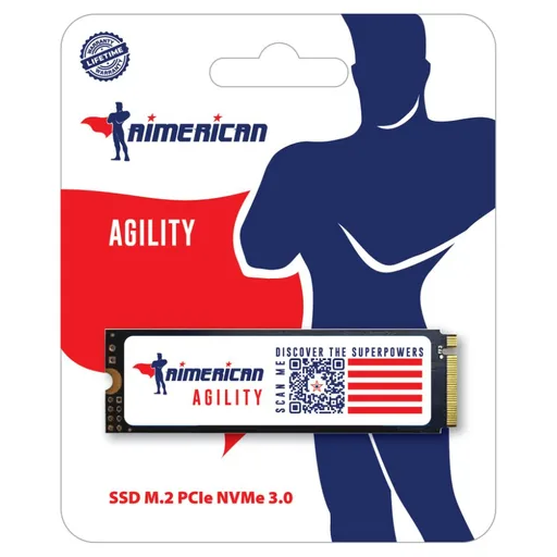 Disco Sólido SSD M2 PCI-E NVMe 512GB Aimerican Agility