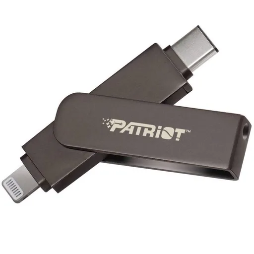 Pen Drive Patriot iLuxe Stick 512GB USB 3.2 Gen1 Type C + Lightning