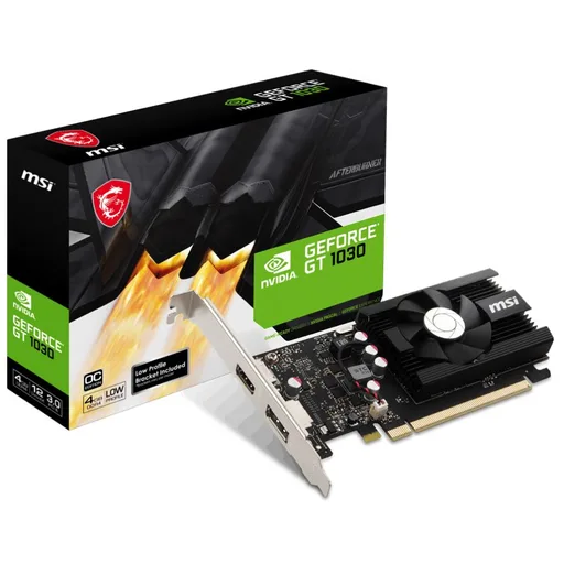 Placa De Video GeForce GT 1030 4GB MSI OC Low Profile