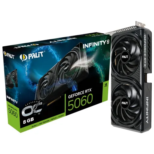 Placa De Video GeForce RTX 5060 8GB Palit Infinity 2 OC
